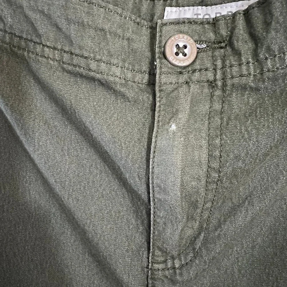 Torrid Olive Green Cropped Pants Plus Size 20 First At Fit Casual Fall Bottoms - Picture 5 of 6